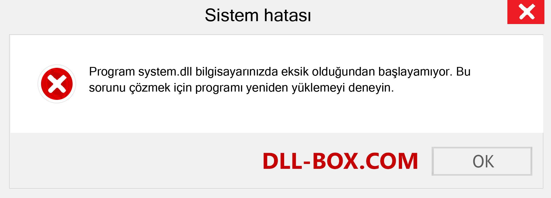 system.dll dosyası eksik mi? Windows 7, 8, 10 için İndirin - Windows'ta system dll Eksik Hatasını Düzeltin, fotoğraflar, resimler